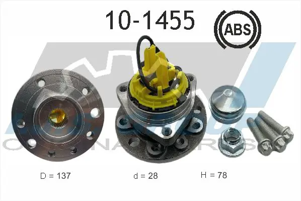 Handler.Part Wheel bearing kit IJS GROUP 101455 1