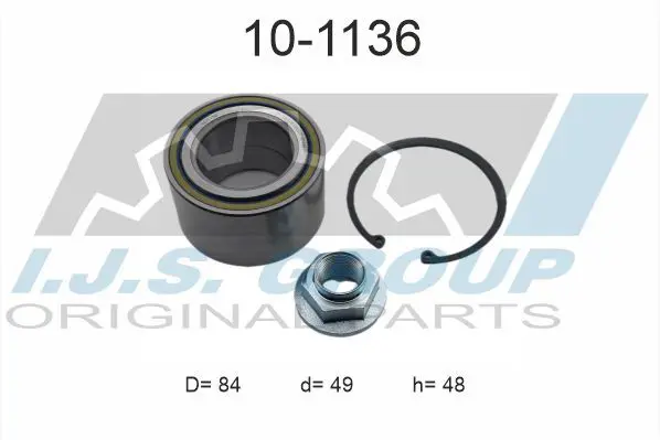 Handler.Part Wheel bearing kit IJS GROUP 101136 1