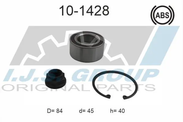 Handler.Part Wheel bearing kit IJS GROUP 101428 1