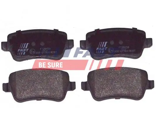 Handler.Part Brake pad set, disc brake FAST FT29159 2