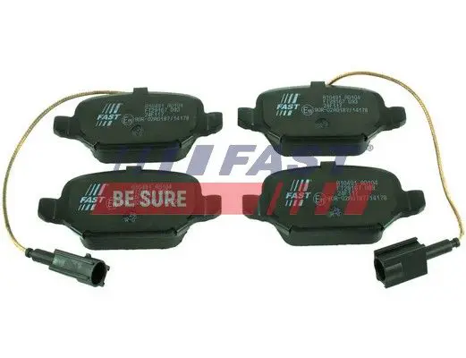 Handler.Part Brake pad set, disc brake FAST FT29167 2