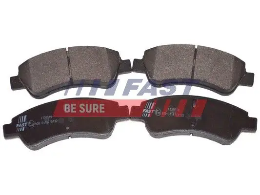 Handler.Part Brake pad set, disc brake FAST FT29519 2