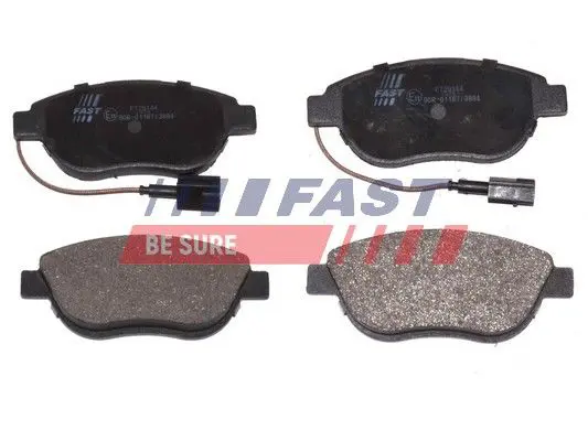 Handler.Part Brake pad set, disc brake FAST FT29144 2