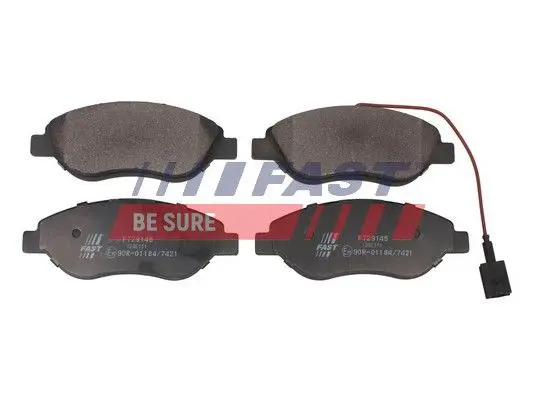 Handler.Part Brake pad set, disc brake FAST FT29145 2