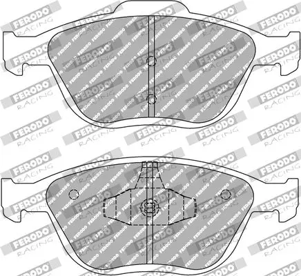 Handler.Part Brake Pad Set, disc brake FERODO FCP1568H 1