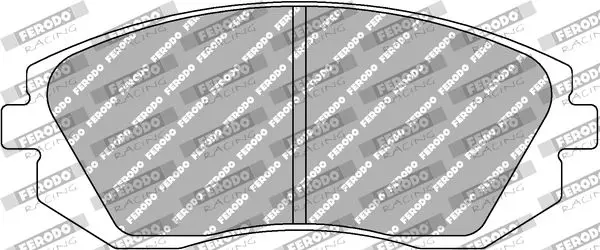 Handler.Part Brake pad set, disc brake FERODO FCP1639H 1