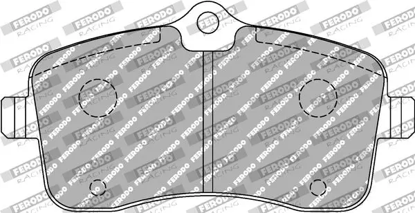 Handler.Part Brake pad set, disc brake FERODO FCP1725R 1