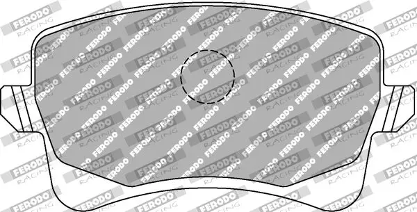 Handler.Part Brake pad set, disc brake FERODO FCP4050H 1