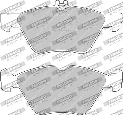 Handler.Part Brake pad set, disc brake FERODO FCP1050H 1