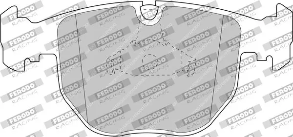 Handler.Part Brake pad set, disc brake FERODO FCP997H 1