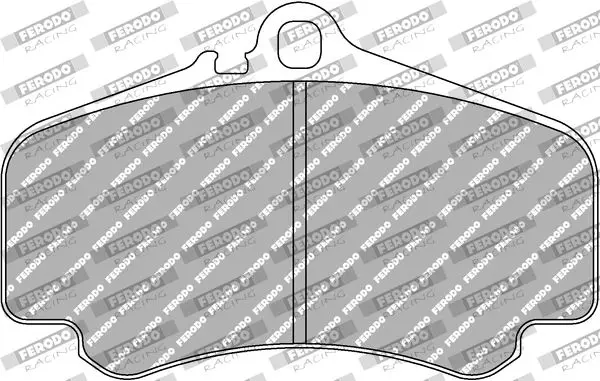 Handler.Part Brake pad set, disc brake FERODO FDS1438 1