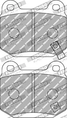 Handler.Part Brake pad set, disc brake FERODO FDS1562 1