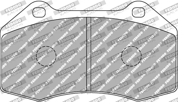 Handler.Part Brake pad set, disc brake FERODO FDS1667 1