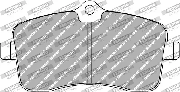 Handler.Part Brake pad set, disc brake FERODO FDS1725 1