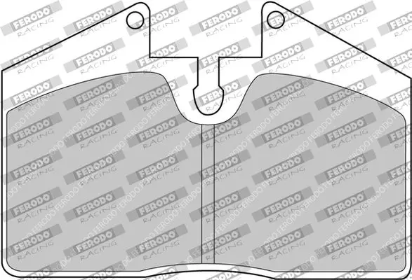 Handler.Part Brake pad set, disc brake FERODO FDS451 1