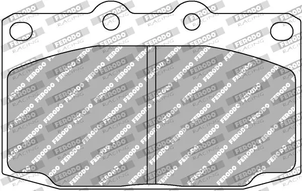 Handler.Part Brake pad set, disc brake FERODO FDS483 1