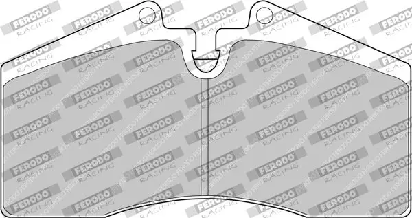 Handler.Part Brake pad set, disc brake FERODO FDS560 1