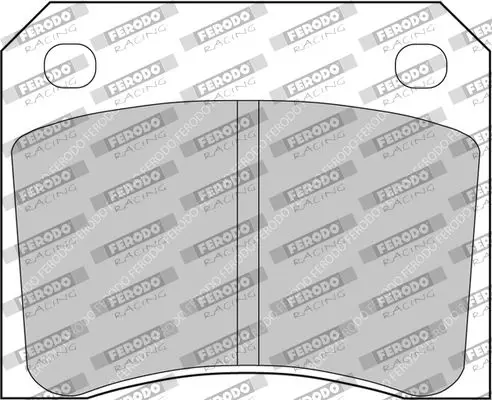 Handler.Part Brake pad set, disc brake FERODO FDS815 1