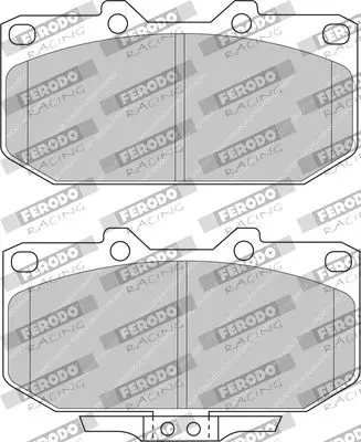 Handler.Part Brake pad set, disc brake FERODO FDS986 1