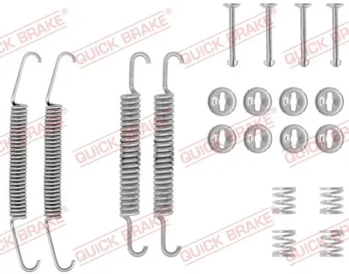 Handler.Part Accessory Kit, brake shoes Quick Brake 1050548 1