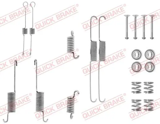 Handler.Part Accessory Kit, brake shoes Quick Brake 1050615 1