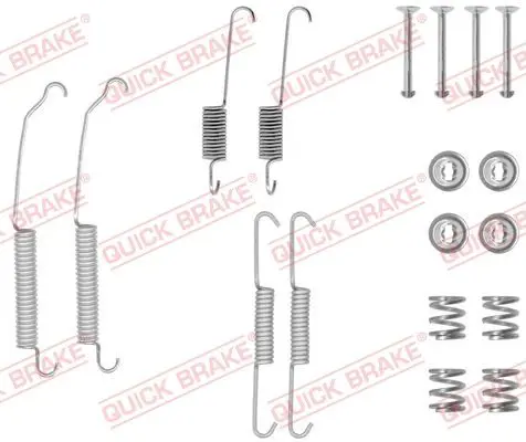 Handler.Part Accessory Kit, brake shoes Quick Brake 1050701 1