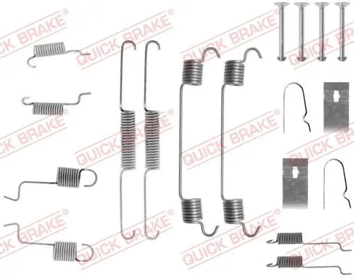 Handler.Part Accessory Kit, brake shoes Quick Brake 1050742 1