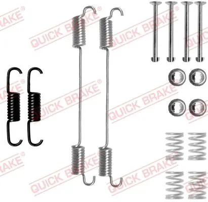 Handler.Part Accessory Kit, brake shoes Quick Brake 1050796 1