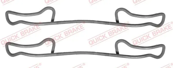 Handler.Part Accessory Kit, brake caliper Quick Brake 1091200 1